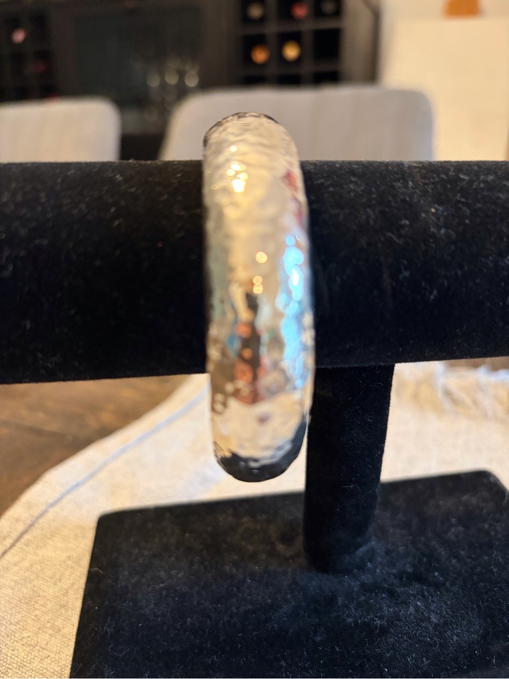 Ippolita Hammered Sterling Silver Cuff Bracelet View 6